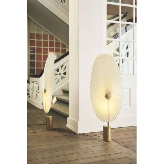 GEJST Liris Vloerlamp Messing - Scandinavisch Design