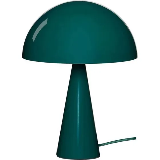 HÜBSCH tafellamp Mush Mini, donkergroen, 34 cm