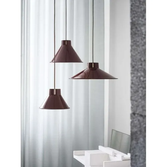Muuto Top Hanglamp Ø21 - Dieprood