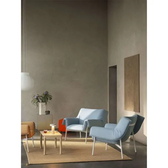 Muuto Ease Draagbare Tafellamp - Grijs - 21,5 cm