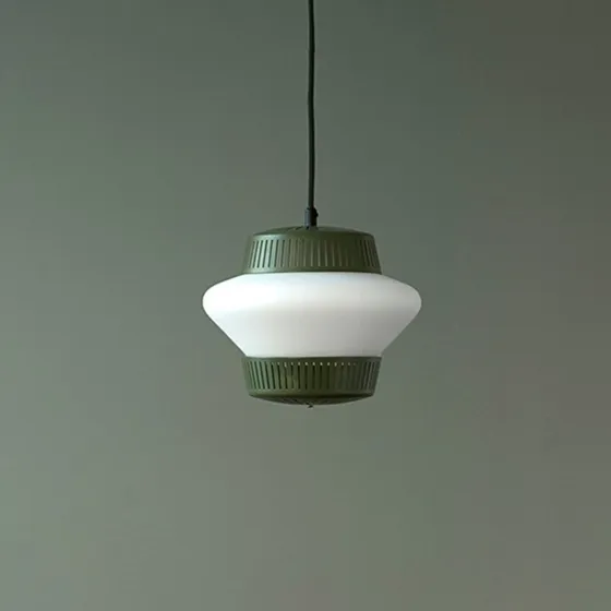 Warm Nordic Opal Arch hanglamp - Pine Green