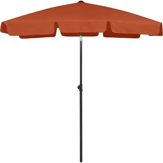 vidaXL Strandparasol 180x120 cm terracotta