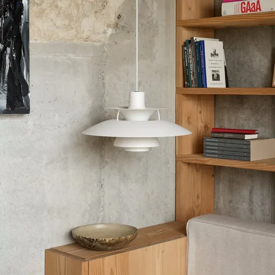 Louis Poulsen PH 5 Hanglamp Monochrome Pale Blush