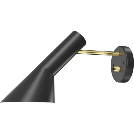 Louis Poulsen AJ Wandlamp Messing/Zwart