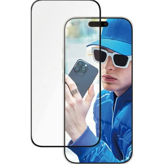 PanzerGlass Ceramic Screenprotector met applicator voor iPhone 16 Pro