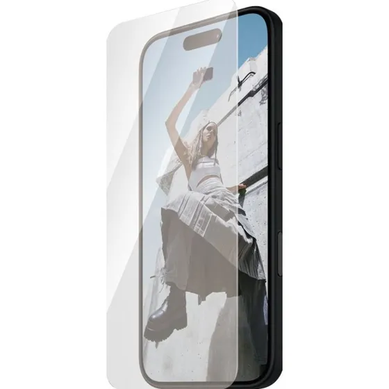 PanzerGlass SAFE Ultra-Wide Fit Screenprotector voor iPhone 16