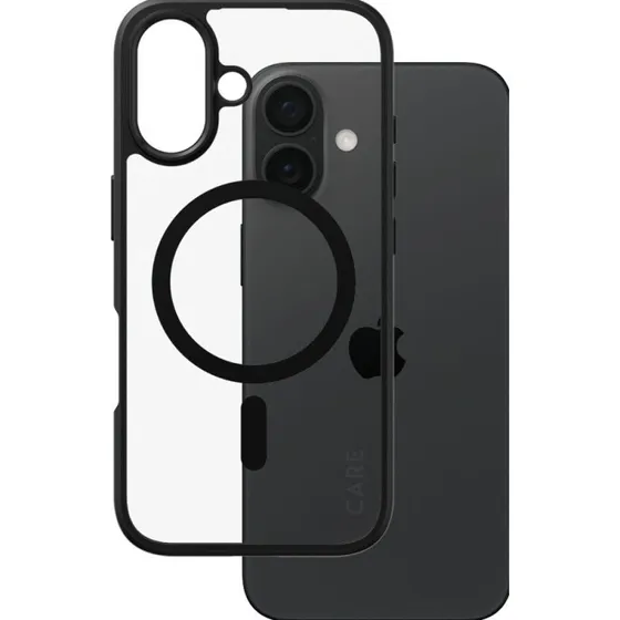 PanzerGlass CARE Urban Combat MagSafe Case voor iPhone 16 - Black