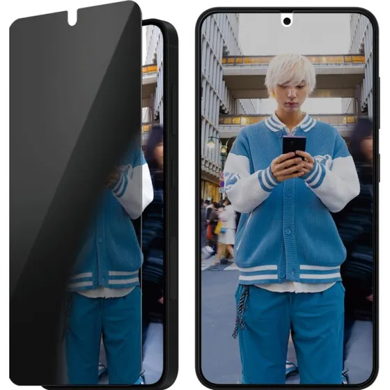 PanzerGlass Privacy Ultra-Wide Fit Screenprotector Samsung Galaxy S25