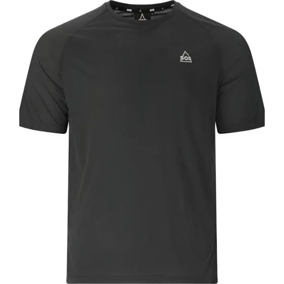 SOS Pillar Tech SS Tee Zwart Heren XL