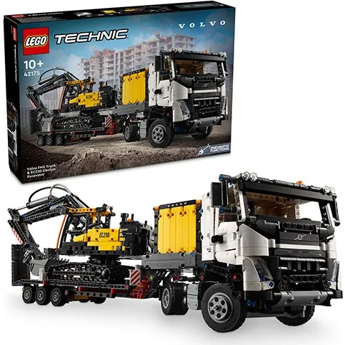 LEGO Technic 42175 Volvo FMX Truck & EC230 Elektrische Graafmachine