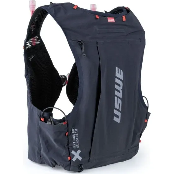 USWE Running VST 8L Hydration Vest - Zwart - Maat L