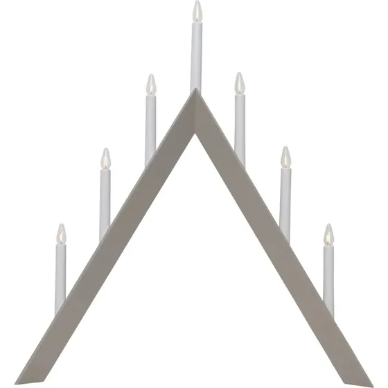 Star Trading Arrow Adventskandelaar Beige 64,5 cm