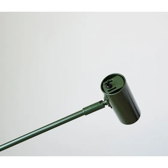 Belid Cato vloerlamp bosgroen/zwart - 134 cm - Dimbaar