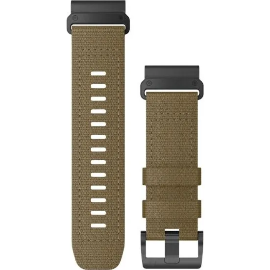 Garmin QuickFit 26 Nylon Horlogeband - Bruin