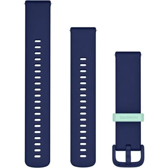 Garmin Quick Release Horlogebandje 20 mm Silicone - Blauw