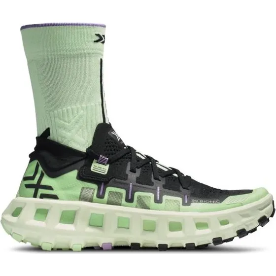 X-Bionic Terraskin X01 Trailrunningschoenen - Limoengroen Zwart - 44