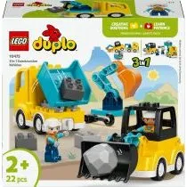 LEGO DUPLO 10475 3-in-1 Bouwvoertuigen