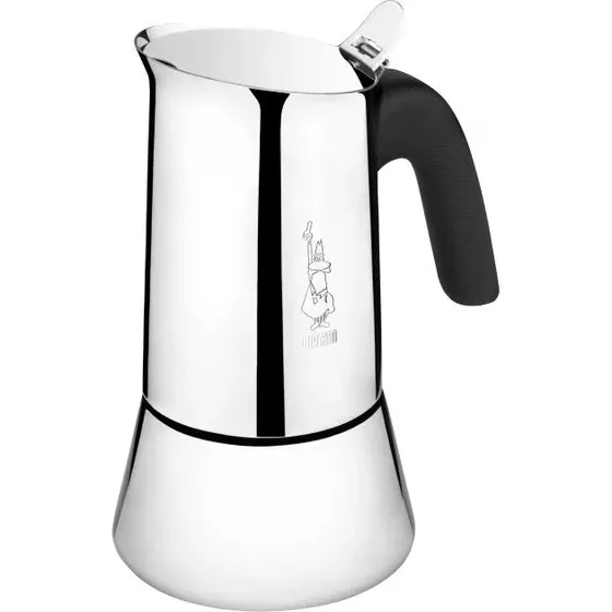Bialetti New Venus Induction Koffiepercolator - 4 kopjes - Zilver