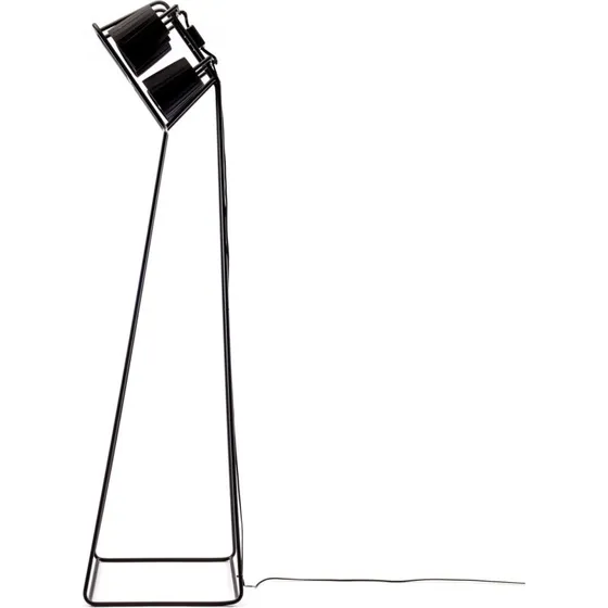 Seletti Multilamp Vloerlamp Zwart - Design met 6 Stoffen Kappen