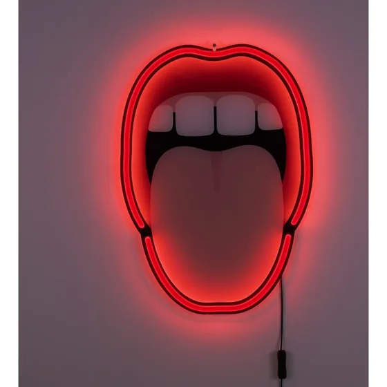 Seletti Blow Tongue LED Wandlamp - Studio Job