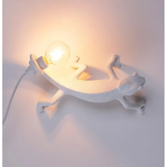 Seletti Chameleon Wandlamp Going Down - Wit