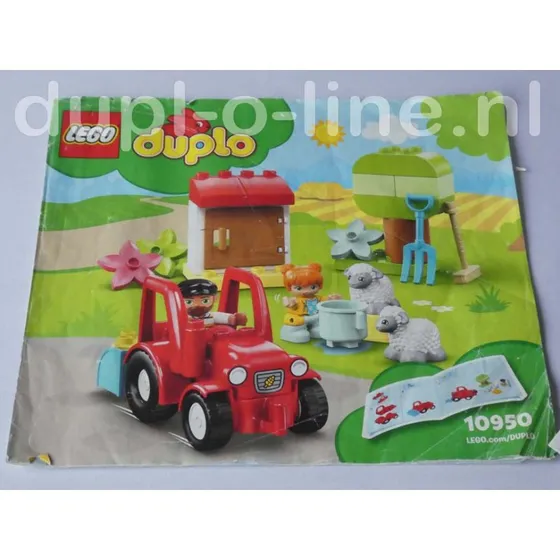 LEGO DUPLO Landbouwtractor en Dieren 10950