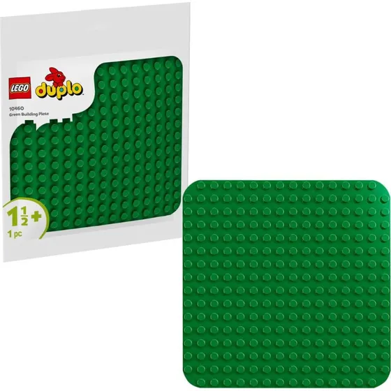 LEGO DUPLO Groene Bouwplaat 10460 (25 cm, 16x16 noppen)