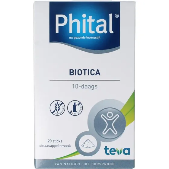 Phital Probiotica plus 10-daags (6 miljard DuoLac)