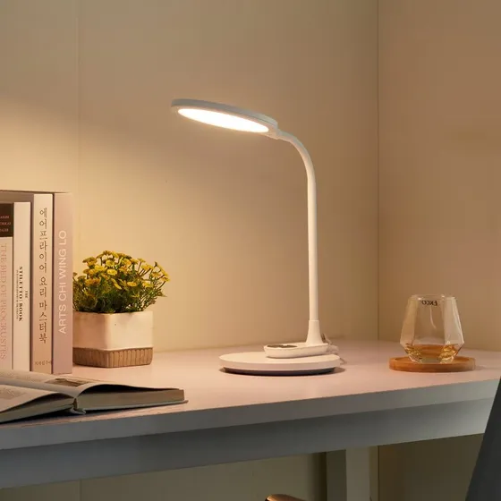 Lindby Valtaria LED Tafellamp/Wandlamp - Wit - CCT Dimbaar