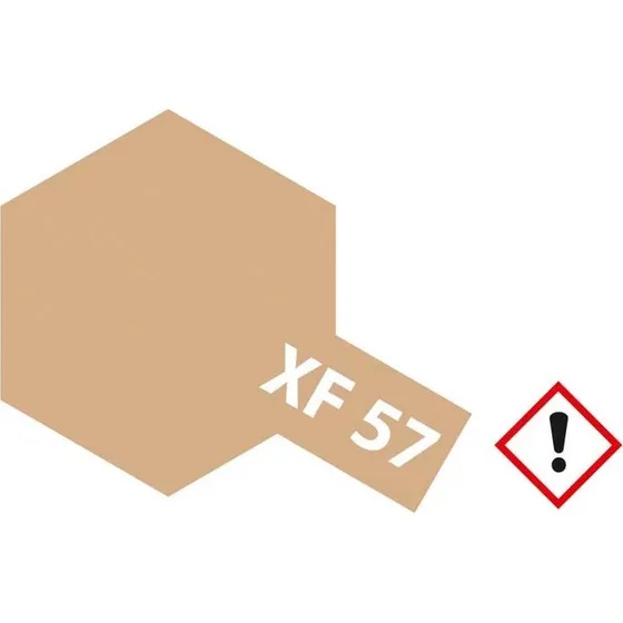 Tamiya XF-57 Buff Mat 23ml Acrylverf