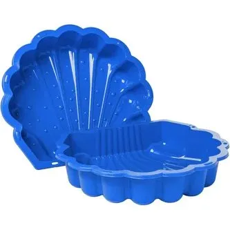 SwingKing Zandbak Schelp Blauw 2,2 kg Kunststof