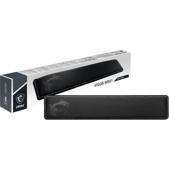 MSI Vigor-WR01 Polssteun - Traagschuim met Cooling Gel, Zwart