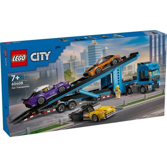 LEGO 60408 Transportvoertuig met sportauto's (City, vanaf 7 jaar)