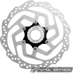 Shimano RT10 Remschijf 180mm Center Lock Zilver/Zwart