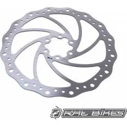 Elvedes remschijf 180mm RVS 6-gats zilver