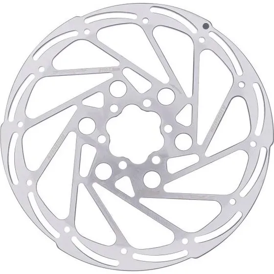 TRP Schijfrem 180mm 1,8mm 6-gaats RS02M RVS Zilver