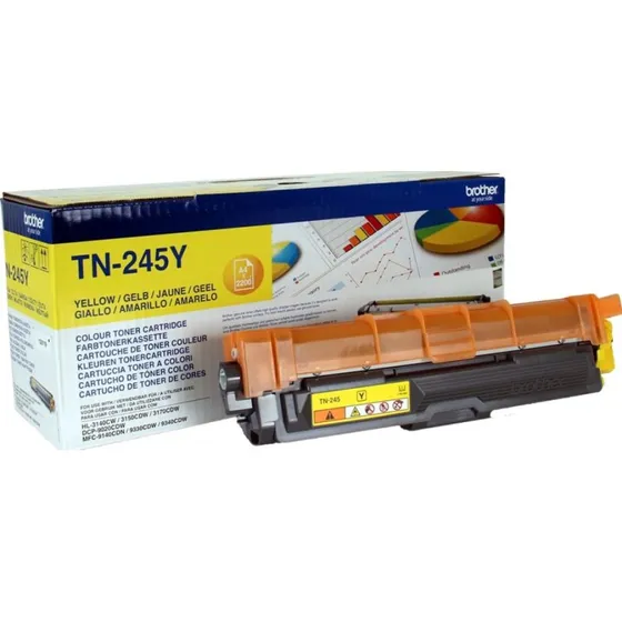 Brother TN-245Y Toner Cartridge - Geel