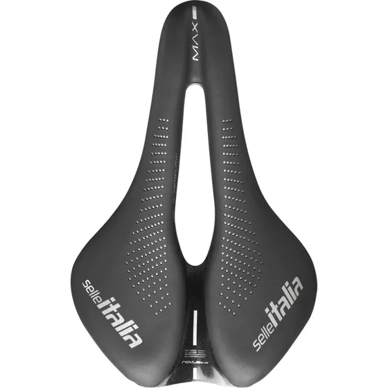 Selle Italia Max Novus Boost EVO TI316 Superflow Zadel Zwart L3