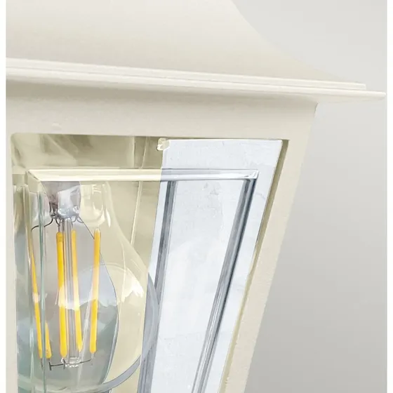 Elstead Deco Lane Buitenwandlamp - Crème - Aluminium - IP44