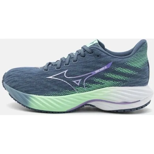 Mizuno Wave Rider 28 Hardloopschoenen Dames - Blauw