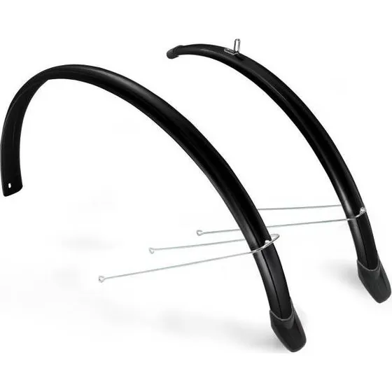 Eurofender Spatbordset 26" 58mm Zwart