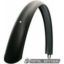 Hulzebos Achterspatbord 28" Transport Kort Mat Zwart