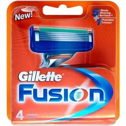 Gillette Fusion 5 Scheermesjes 4 Stuks