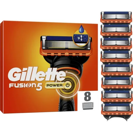 Gillette Fusion5 Power Scheermesjes 8 stuks