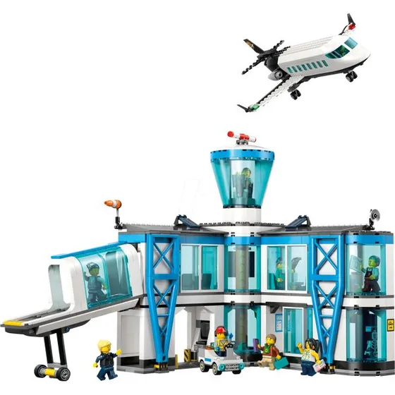 LEGO 60502 Luchthaven met vliegtuig