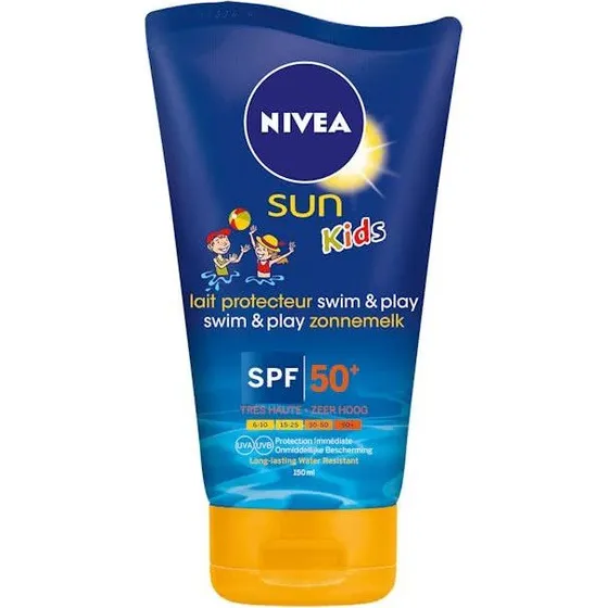 Nivea Sun Kids Swim & Play Zonnemelk SPF50+ 150 ml