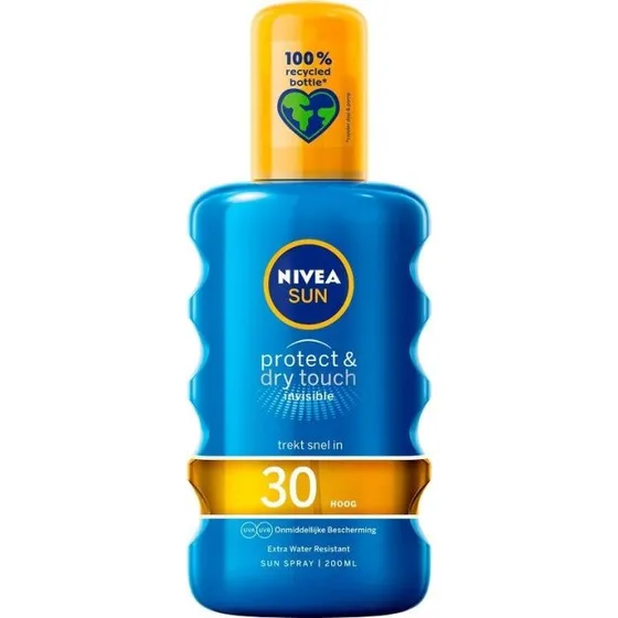 Nivea Sun Protect & Dry Touch SPF30 Transparante Zonnespray 200ml