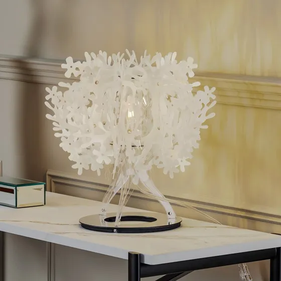 Slamp Fiorella Designer Tafellamp - Wit
