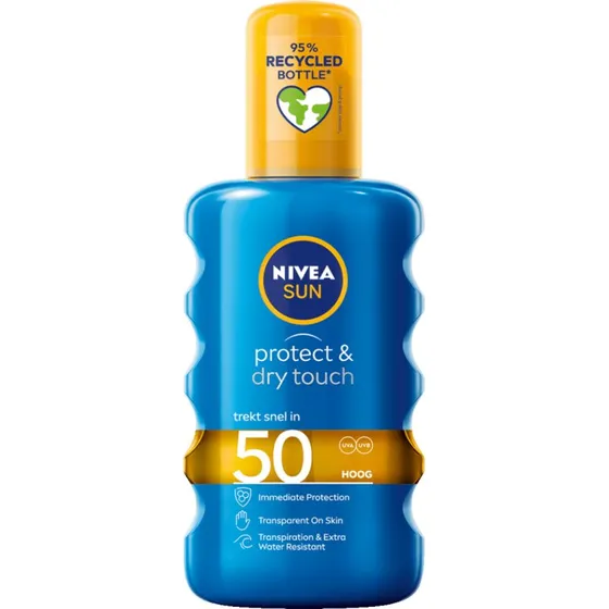 Nivea Sun Protect & Dry Touch SPF50 200ml Verfrissende Zonnebrandmist