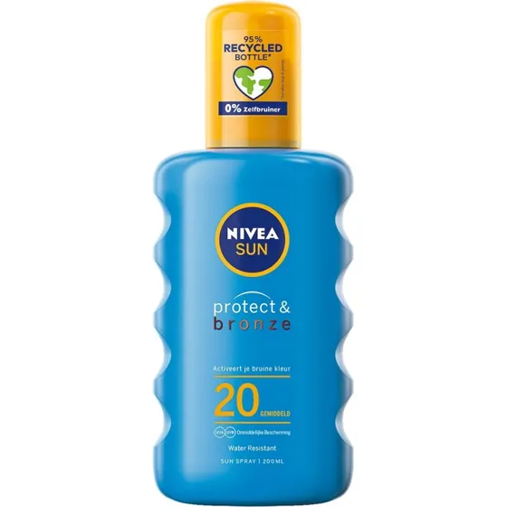 Nivea Sun Protect & Bronze Zonnespray SPF20 200ml